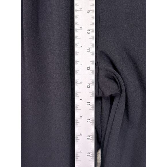 New Cuts Clothing Essential Pants 2 Womens Black Relaxed Pleated Trouser - Picture 4 of 7